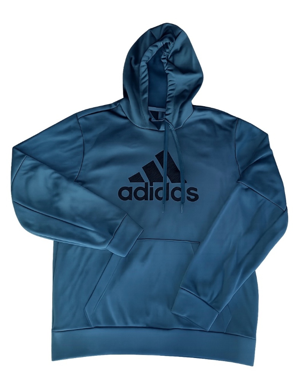 Adidas Hoodie Blue Gray Pullover Sweatshirt Men’s Size M